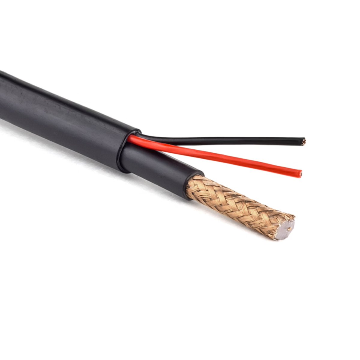 MEPS RG59 Cable with Power 100m