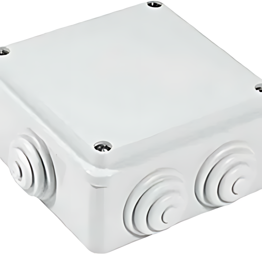 Adaptor Box – Plastic, 85 × 85 × 50mm – MEPS FENCING SYSTEMS LIMITED
