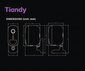 Tiandy Wifi battery Magnetic
